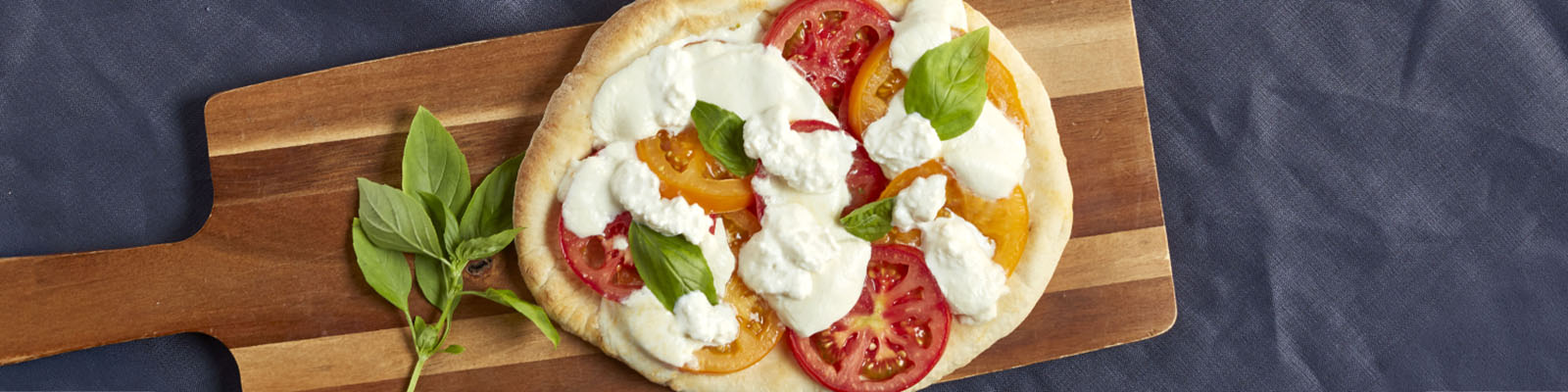 Burrata Tomato Flatbread